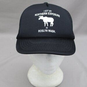 Vintage Trucker Hat - I Got Northern Exposure Roslyn WA - Adult Snapback